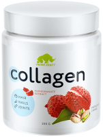 Комплексная пищевая добавка Prime Kraft Коллаген Collagen фисташки-личи (200г) - 