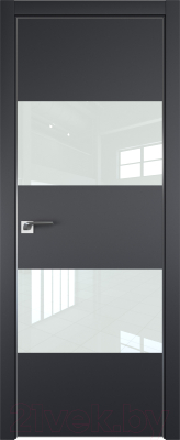 

Дверь межкомнатная ProfilDoors, 10E зпп Eclipse зпз 190 70x200
