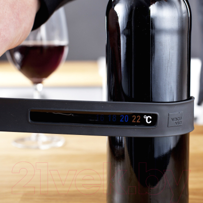 Термометр для вина VacuVin 3630360 (темно-серый)