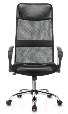 Кресло офисное Бюрократ CH-600SL (черный/сетка/ткань/хром)