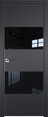 

Дверь межкомнатная ProfilDoors, 10E зпп Eclipse зпз 190 80x200