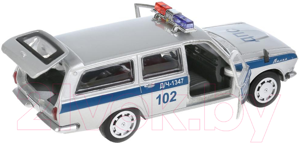 Автомобиль игрушечный Технопарк Газ 2402 Волга Полиция / 2402-12POL-SR — фото 3