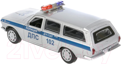 Автомобиль игрушечный Технопарк Газ 2402 Волга Полиция / 2402-12POL-SR