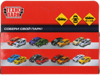 Автомобиль игрушечный Технопарк Волга Такси / 2402-12TAX-YE (желтый)