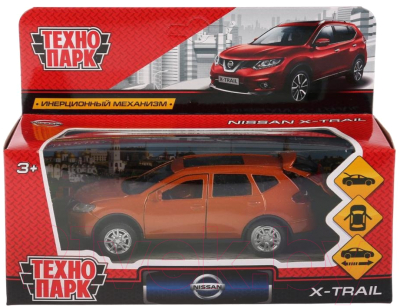 Автомобиль игрушечный Технопарк Nissan X-Trail / X-TRAIL-GD (золото)