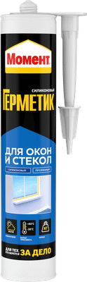 

Герметик силиконовый, Для окон и стекол