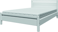 Полуторная кровать Bravo Мебель Вероника 1 120x200 (белый античный) - 