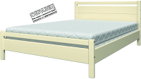 Односпальная кровать Bravo Мебель Вероника 1 90x200 (слоновая кость) - 