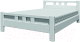 Полуторная кровать Bravo Мебель Вероника 2 120x200 (белый античный) - 