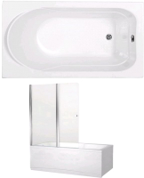 

Ванна акриловая Aquanet, West 120x70 204050 + Alfa 4 NF6222-pivot 196049 / 240102