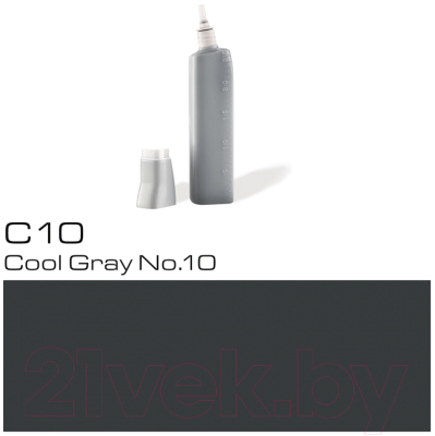 Заправка для маркера Copic C-10 / 2007685 (холодный серый №10)