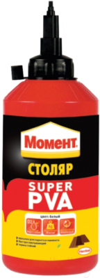 

Клей Момент, Белый, Столяр Супер ПВА