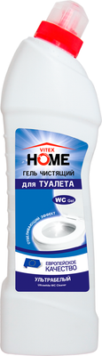 Чистящее средство для унитаза Витэкс Home Гель ультрабелый (750мл) - 