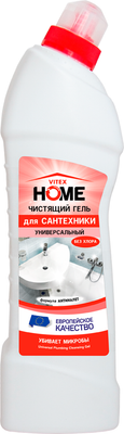 Чистящее средство для ванной комнаты Витэкс Home Гель для сантехники универсальный (750мл) - 