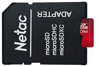 Карта памяти Netac MicroSD 32GB Extreme Pro (NT02P500PRO-032G-R)