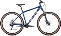 Велосипед Forward Buran 29 2.0 Disc 2021 / RBKW1M399002 (19, синий/серебристый) - 
