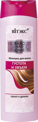

Шампунь для волос, Густота И Объем Basic Hair Care