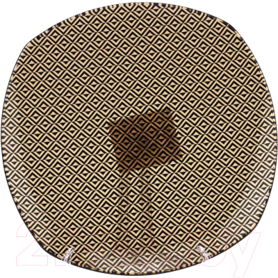 

Тарелка закусочная (десертная) Zibo Shelley, Коричневый ромб / S350008