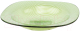 Тарелка столовая глубокая Zibo Shelley Зеленая полоска / S354108R - 