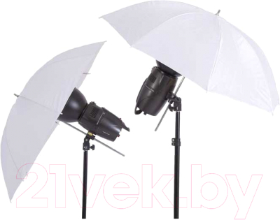 Комплект оборудования для фотостудии FST E-250 Umbrella Kit / ут-00000392