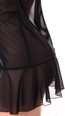 Платье эротическое Erolanta Margarita / 740011 (р-р 50-52, черный)