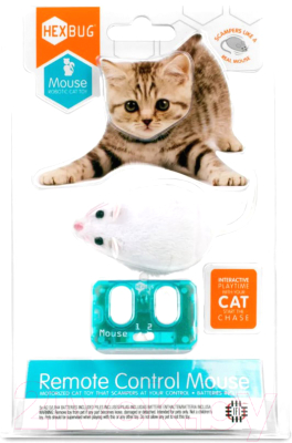 Игрушка для кошек Hexbug Мышка с пультом управления / 480-4466