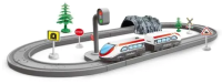Железная дорога игрушечная 1Toy InterCity Express Стартовый набор / Т20828