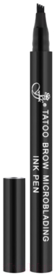 

Карандаш для бровей Ffleur, Брюнет (чёрный), Для микроблейдинга BR-143 Black