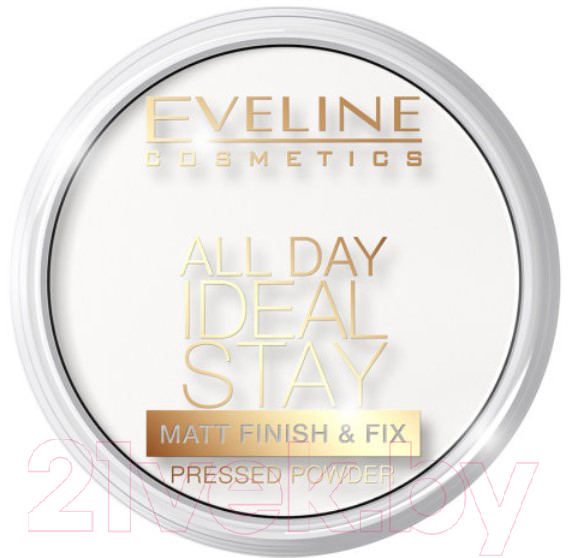Фиксирующая пудра для лица Eveline Cosmetics All Day Ideal Stay 60 White