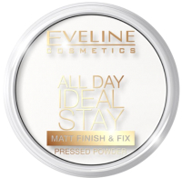 Фиксирующая пудра для лица Eveline Cosmetics All Day Ideal Stay 60 White - 