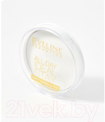 Фиксирующая пудра для лица Eveline Cosmetics All Day Ideal Stay 60 White