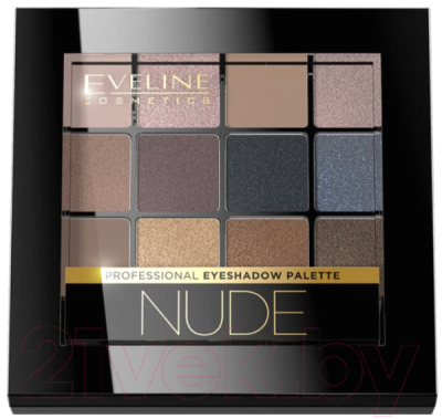Палетка теней для век Eveline Cosmetics All In One 1 Nude (12г)