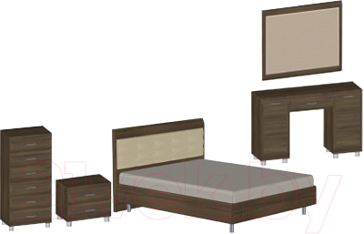 Комплект мебели для спальни Лером Мелисса №1 (акация молдау)