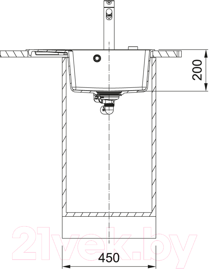 Мойка кухонная Franke CNG 611/211-62 TL (114.0639.705)