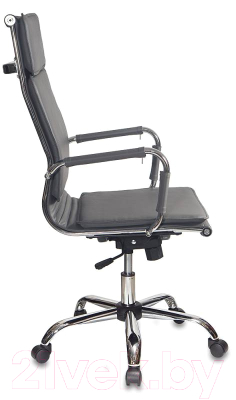 Кресло офисное Бюрократ CH-993 (серый/хром)