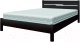 Полуторная кровать Bravo Мебель Вероника 5 120x200 (орех темный) - 