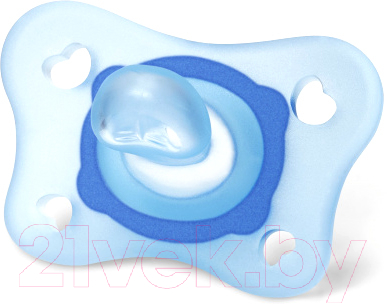 Набор пустышек Chicco Physio Soft Mini / 00073221210000 (голубой)