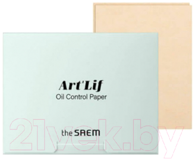 Матирующие салфетки для лица The Saem Art'Lif Oil Control Paper (80шт)
