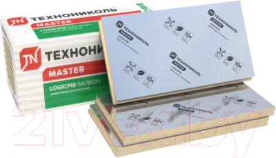 

Плита теплоизоляционная Технониколь, Logicpir Балкон Ф/Ф Г1 1200x600x30