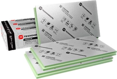 Плита теплоизоляционная Технониколь Logicpir Балкон Ф/Ф Г1 L-1190x590x50 (упаковка) - 