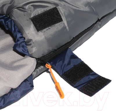 Спальный мешок Следопыт Traveller XL / PF-SB-32 (темно-серый)