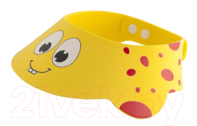Изображение товара Козырек для мытья головы Roxy-Kids Желтый жирафик / RBC-492-Y