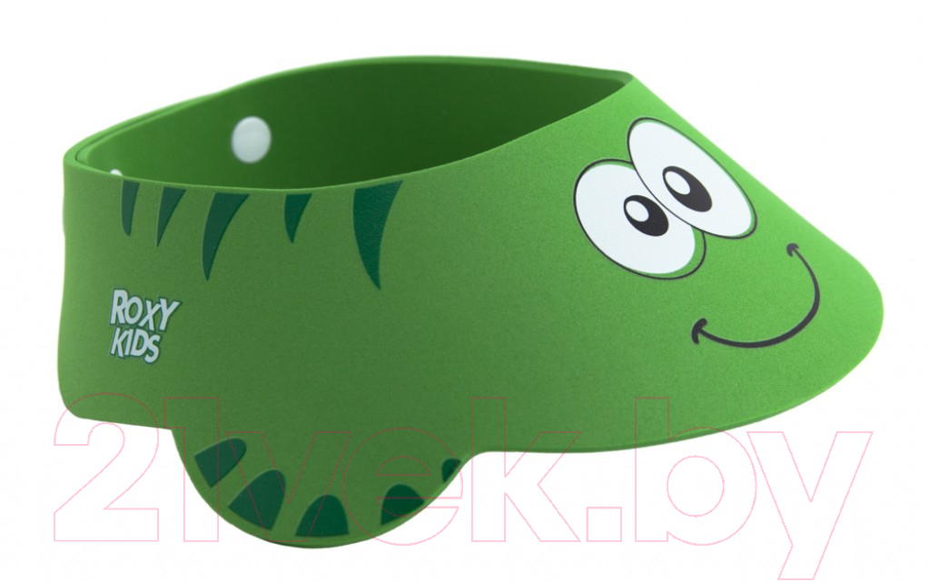Козырек для мытья головы ROXY-KIDS Зеленая ящерка / RBC-492-G