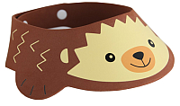 Козырек для мытья головы ROXY-KIDS Коричневый ёжик / RBC-492-B - 