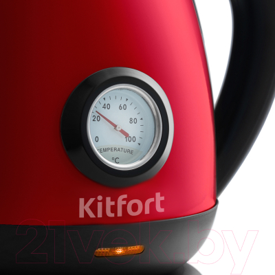 Электрочайник Kitfort KT-642-5 (красный)