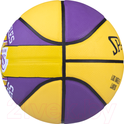 Баскетбольный мяч Spalding Team Lakers 83-510Z (размер 7)