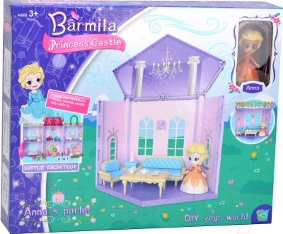 Кукольный домик Barmila Домик для кукол 21108