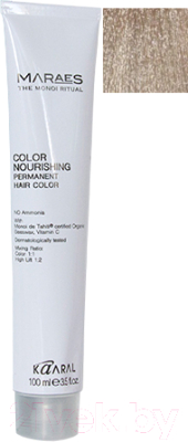 Крем-краска для волос Kaaral Maraes 11.1 (очень светлый блондин сверхосветленный пепельный)