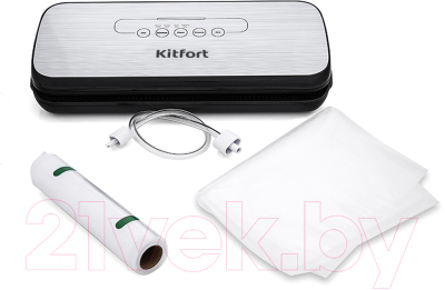 Вакуумный упаковщик Kitfort KT-1502-2 (черный)