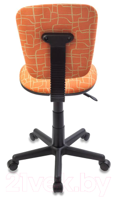 Кресло детское Бюрократ CH-204NX (оранжевый жираф)